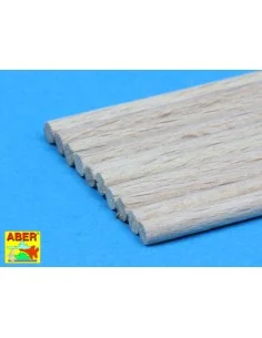 Wood round rods 3mm - Aber Models WR3 2