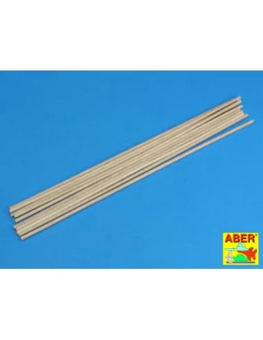 Wood round rods 3mm - Aber Models WR3