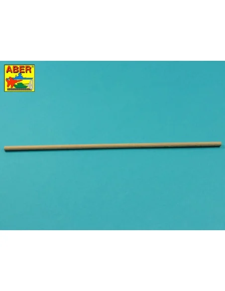 Wood round rods 5mm length 245mm x 6 pcs. - Aber Models WR5