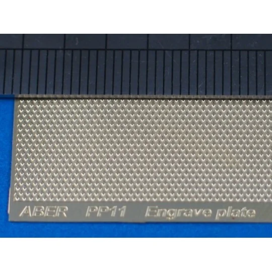 Engrave plate - Aber Models PP11