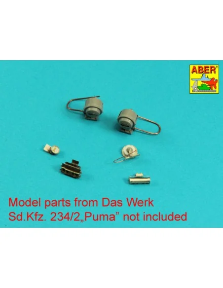 German Accessories for Horn, Notek, Front, Tail & Convoy Lights, 1/...
