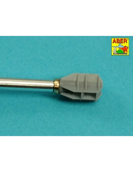[NO_DESC] 105mm D1504 L/44 barrel with muzzle brake for Sherman M51...