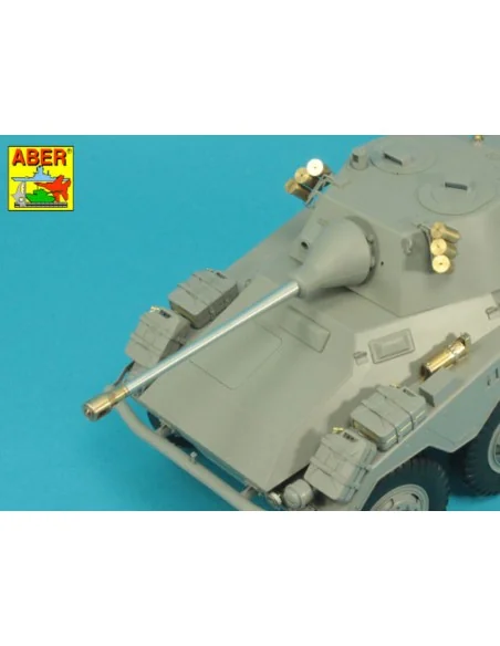 German 5cm KwK39 Barrel for Sd.Kfz.234/2 PUMA (Das Werk model), 1/1...