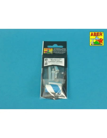120 mm L/44 Barrel for German Tank Leopard 2A4/A5 (Universal), 1/35...