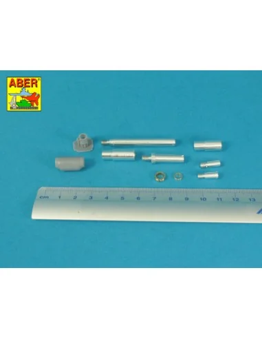 120 mm L/44 Barrel for German Tank Leopard 2A4/A5 (Universal), 1/35...