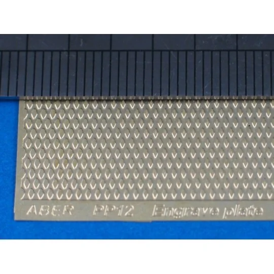 Engrave plate - Aber Models PP12