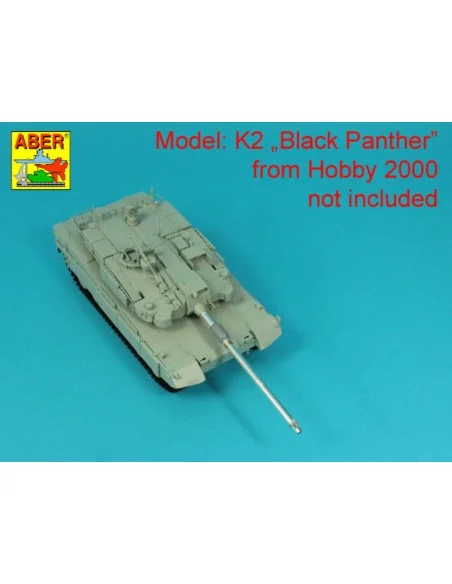 120 mm L/55 CN08 Barrel to K2 Tank Black Panther, 1/35 - Aber Model...