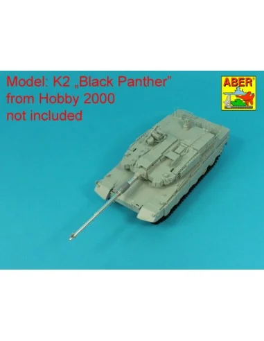 120 mm L/55 CN08 Barrel to K2 Tank Black Panther, 1/35 - Aber Model...