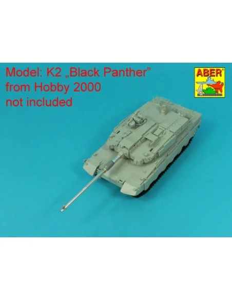 120 mm L/55 CN08 Barrel to K2 Tank Black Panther, 1/35 - Aber Model...