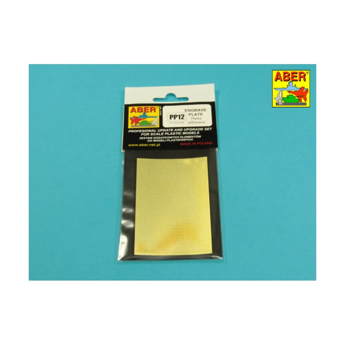 Engrave plate - Aber Models PP12