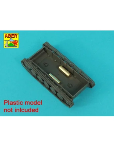 WEIGHT FOR PLASTIC MODELS 25 x 9 mm x 4 pcs. - Aber Models MW-09