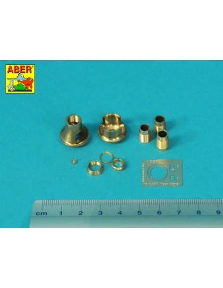 Final muzzle brake to barrels in Pz.IVH Stug.IIIG or PaK 40, 1/35 -...