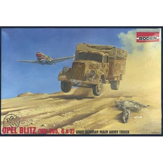 Opel Blitz (Kfz.305, 4x2), 1/72 - Roden 710 Opel Blitz (Kfz.305, 4x2), 1/72 - Roden 710