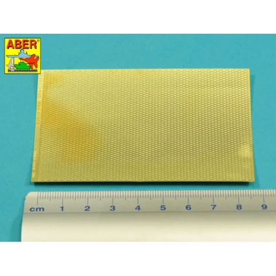 Engrave plate - Aber Models PP12