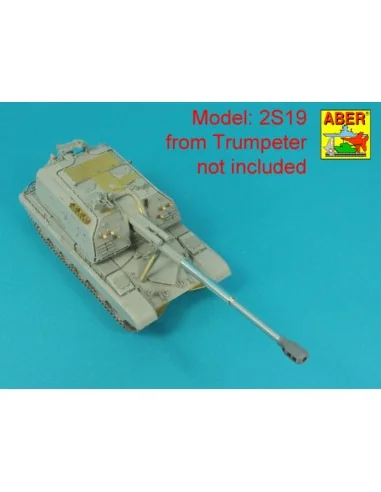 152mm 2A64 Barrel to Russian 2S19 Howitzer MSTA-S, 1/35 - Aber Mode...