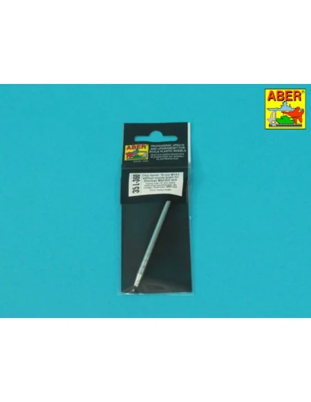 Only barrel: 76 mm without muzzle brake for Sherman M4A3E8, 1/35 - ...
