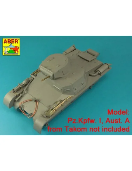 Pz.Kpfw. I, Ausf.A/B (Sd.Kfz. 101) Tool & Equipment holders, 1/16 -...