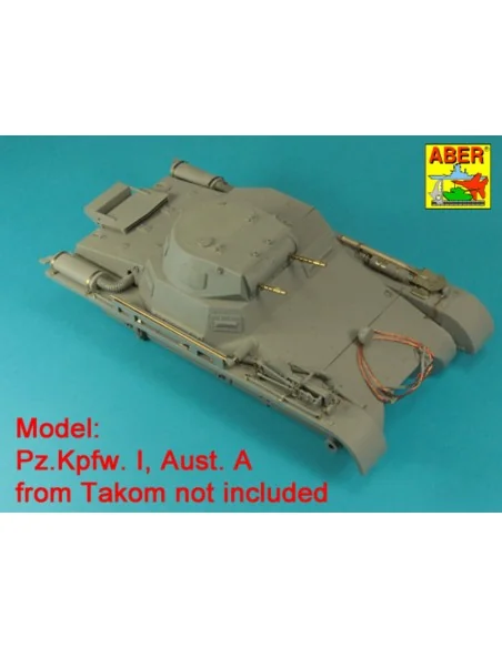 Pz.Kpfw. I, Ausf.A/B (Sd.Kfz. 101) Tool & Equipment holders, 1/16 -...