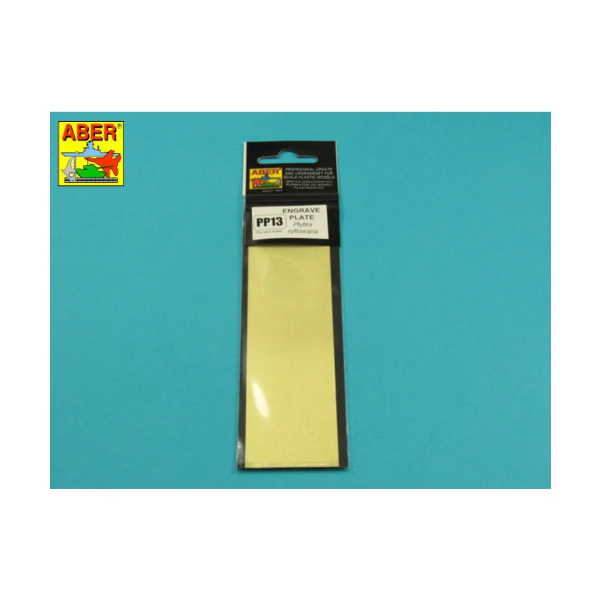 Engrave plate - Aber Models PP13