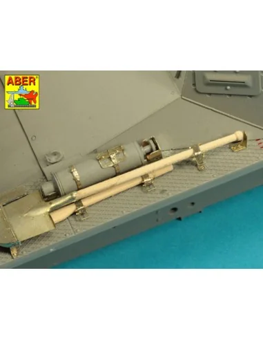 Pz.Kpfw. I, Ausf.A/B (Sd.Kfz. 101) Tool & Equipment holders, 1/16 -...
