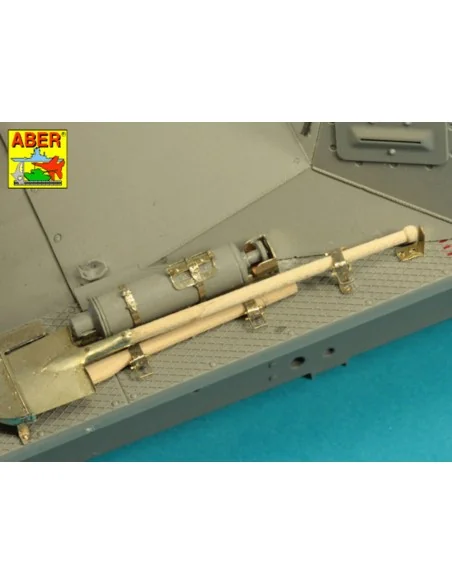 Pz.Kpfw. I, Ausf.A/B (Sd.Kfz. 101) Tool & Equipment holders, 1/16 -...