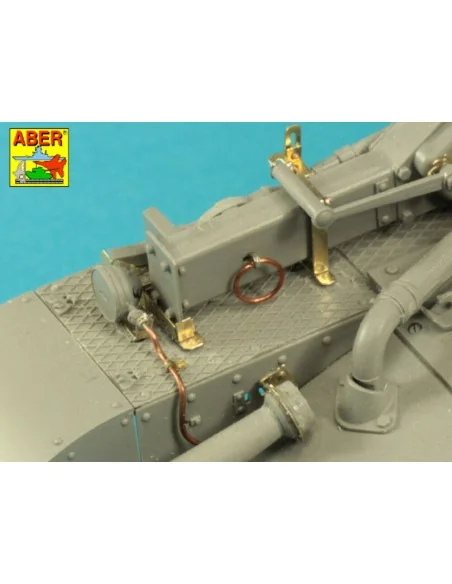 Pz.Kpfw. I, Ausf.A/B (Sd.Kfz. 101) Tool & Equipment holders, 1/16 -...