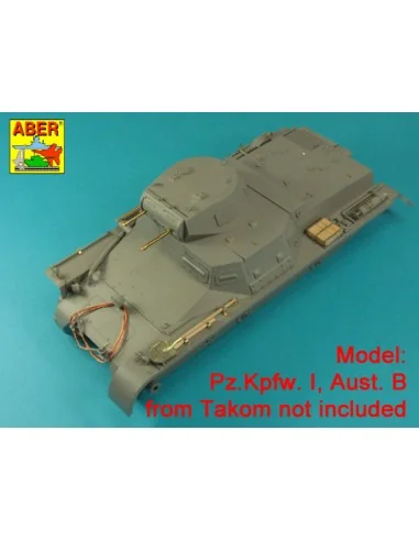 Pz.Kpfw. I, Ausf.A/B (Sd.Kfz. 101) Tool & Equipment holders, 1/16 -...