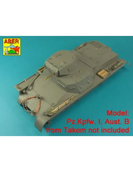 Pz.Kpfw. I, Ausf.A/B (Sd.Kfz. 101) Tool & Equipment holders, 1/16 -...