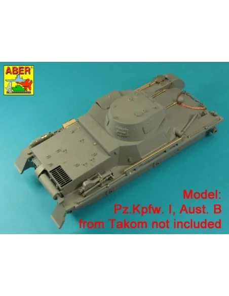 Pz.Kpfw. I, Ausf.A/B (Sd.Kfz. 101) Tool & Equipment holders, 1/16 -...