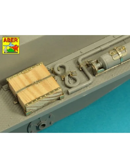 Pz.Kpfw. I, Ausf.A/B (Sd.Kfz. 101) Tool & Equipment holders, 1/16 -...