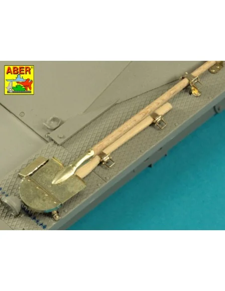 Pz.Kpfw. I, Ausf.A/B (Sd.Kfz. 101) Tool & Equipment holders, 1/16 -...