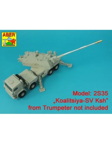 152mm 2A88 barrel to Russian 2S35-1 SPH MSTA-S Koalitsiya-SV, 1/35 ...
