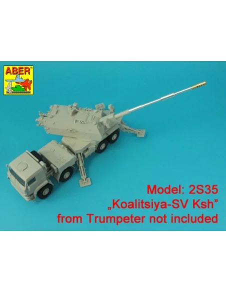 152mm 2A88 barrel to Russian 2S35-1 SPH MSTA-S Koalitsiya-SV, 1/35 ...