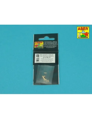 Set of barrel's tips for two German machine guns MG 42, 1/16 - Aber...