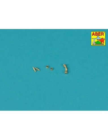 Set of barrel's tips for two German machine guns MG 42, 1/16 - Aber...