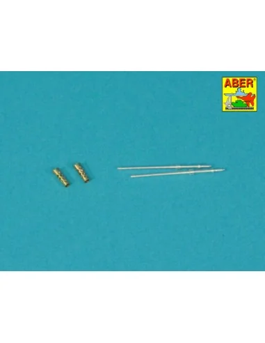 Set of 2 barrels for U.S cal .50 Browning M2 HB, 1/35 - Aber Models...