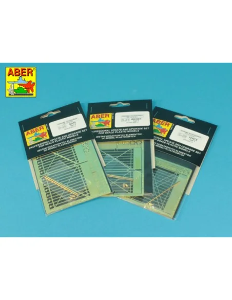 Residence Fence Elements - type C, 1/35 - Aber Models 35 DES-C
