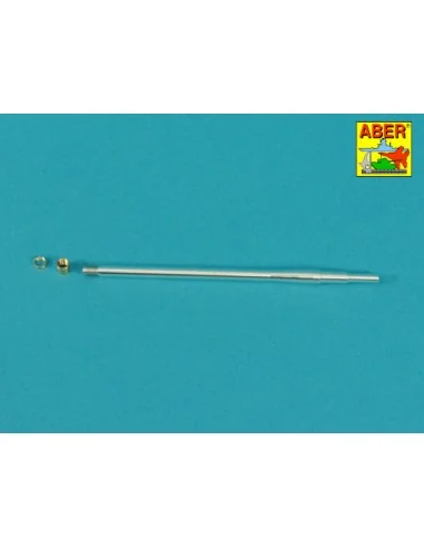 90 mm M3 barrel with thread protector for tank destroyer M36, 1/35 ...