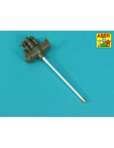 90 mm M3 barrel with thread protector for tank destroyer M36, 1/35 ...