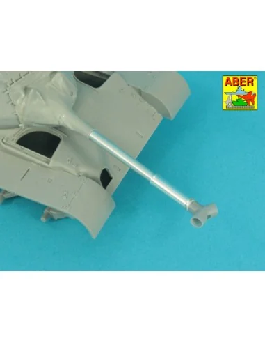 90 mm barrel Y-Shaped Muzzel Brake with mantlet for M47, 1/35 - Abe...