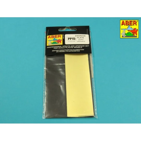 Engrave plate - Aber Models PP15