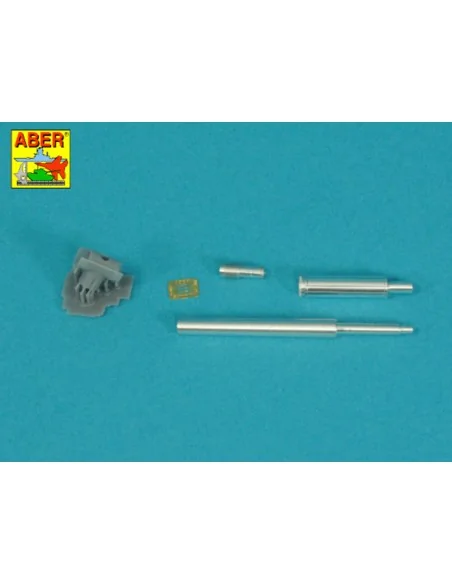 90 mm M-36 tank barrel T-shaped Muzzle Brake with mantlet cover for...