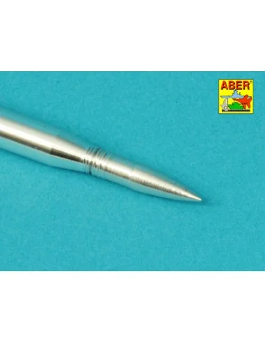 Set of 8, 8cm projectiles for Jagdpanther, King Tiger & Nashorn, 1/...