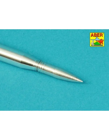 Set of 8, 8cm projectiles for Jagdpanther, King Tiger & Nashorn, 1/...
