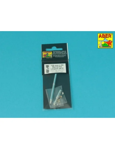120 mm L/55 Barrel for German Tank Leopard 2A7V, 1/48 - Aber Models...