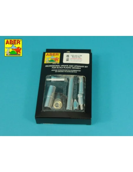 120 mm L/55 Barrel for German Tank Leopard 2A7V, 1/16 - Aber Models...