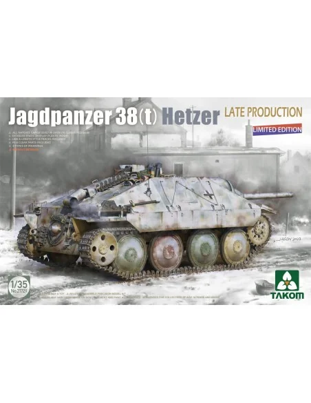 [NO_DESC] Jagdpanzer 38(t) Hetzer Late Production (Limited Edition)...