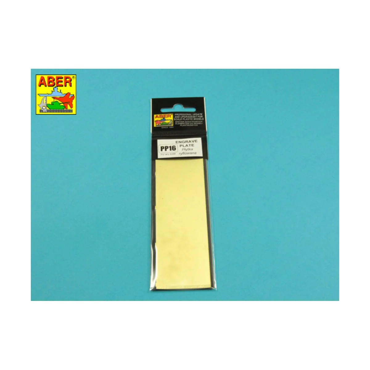 Engrave plate - Aber Models PP16
