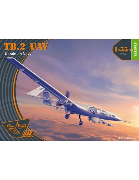 TB.2 UAV UKRAINIAN NAVY, 1/35 - Clear Prop Models CP3503