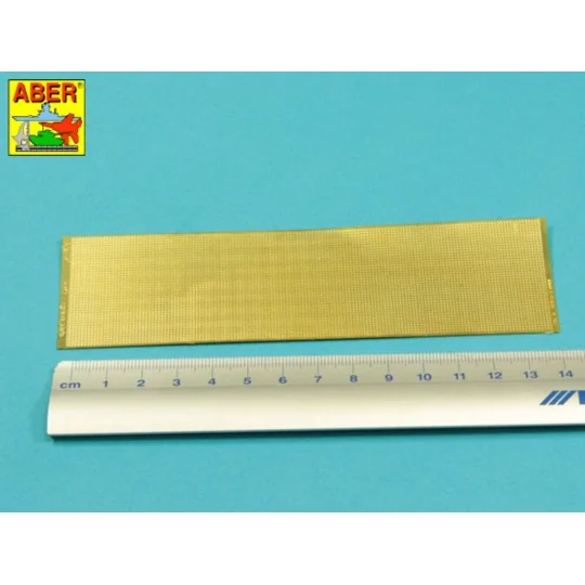 Engrave plate - Aber Models PP17